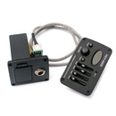 1 Set Plastic 4 Bands EQ Guitar Equalizer Preamp for Acoustic Guitar Parts HSY-400D Black