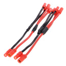 2pcs 3.5mm Compatible Battery Charging Harness Cable Parallel Wire 15cm 14AWG