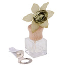 Car Perfume Bottle Diffuser Fragrance Air Freshener Vent Clip Car Decoration Green