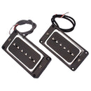 2x Copper Humbucker Pickup Alnico 5 Bridge Neck Set for Electric Guitar Accessory