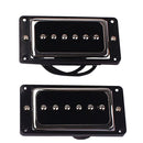 2x Copper Humbucker Pickup Alnico 5 Bridge Neck Set for Electric Guitar Accessory