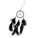 Indian Style Dreamcatcher with Feather Bead Handmade Birthday Christmas Gift Wall Hanging Decoration Black