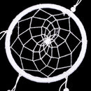 Indian Style Dreamcatcher with Feather Bead Handmade Birthday Christmas Gift Wall Hanging Decoration White