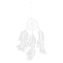 Indian Style Dreamcatcher with Feather Bead Handmade Birthday Christmas Gift Wall Hanging Decoration White