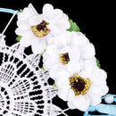 Home Decor Feathers/Lace/Tassel with Flower Dream Catcher Creative Pendant