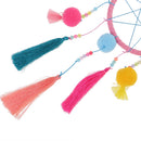 Tassel Balls Pendant Dream Catcher Bohemian Style Wind Chimes Wall Hanging