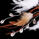 Indian Dream Catcher 15cm Circle Feather Pendant for Wall Home Hanging Decoration