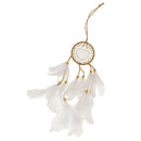 Indian Heart Dream Catcher Feather Pendant for Wall Car Hanging Decoration