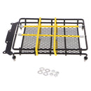 1/8 RC Vehicle Model Roof Rack w/ Rope Elastic for 1/10 Axial SCX10 RC Model