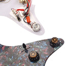 Guitar Loaded Pickguard Single Pickup HH01 +Back Cover for ST Guitar Durable