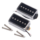 Durable 2 Pieces Plastic Alnico 5 Pickup P90 for Electric Guitar Parts Neck+Bridge