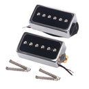 Durable 2 Pieces Plastic Alnico 5 Pickup P90 for Electric Guitar Parts Neck+Bridge