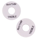 5pcs 3 Way Toggle Switch Plate Selector Cover Marker Washer Rhythm Treble Ring for LP EPI Electric Guitar