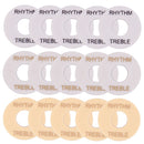 5pcs 3 Way Toggle Switch Plate Selector Cover Marker Washer Rhythm Treble Ring for LP EPI Electric Guitar