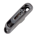 6 Pcs Single Individual Bridge Saddles Tailpiece Set for Electric Guitar Parts Black