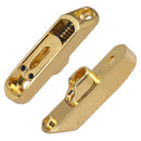6 String Electric Guitar Bridge Saddles Tailpiece with Screws Hex Wrench Set Kit Gold