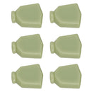 6 Pcs Retro Guitar Tuning Pegs Tuners Machine Heads Button Knobs Handle Cap