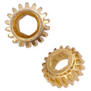 6 Pieces Professional Guitar Tuning Pegs Gear Ratio 1:18 Hex Hole Gold Guitar Parts