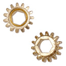 6 Pieces Professional Iron Gold Hex Hole Gear 1:15 Guitar Tuners Tuning Pegs Parts