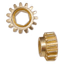 6 Pieces Professional Iron Gold Hex Hole Gear 1:15 Guitar Tuners Tuning Pegs Parts