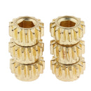 6Pcs Ratio 1:15 Guitar Instrument Replacement Tuners Tuning Pegs Key Machine Head Mount Hex Hole Gear