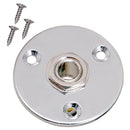 Guitar Pickup output Input Jack Plug Socket 6.35mm For Guitar Bass Silver
