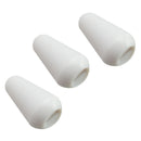 10Pcs White 4mm Plastic Toggle Switch Tips Knobs Cap for ST SQ Electric Guitars
