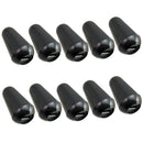 10pcs Internal Thread 4mm 3 or 5 Way Toggle Switch Tips Knobs Cap for ST SQ Electric Guitar Parts Replacement Black