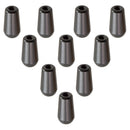 10 Pieces Plastic 3-Way Toggle Switches Knobs Cap 0.15inch for Electric Guitar Replacement Parts Black