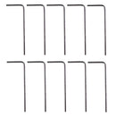 10 Pieces Bridge Iron Hexagonal Wrench Spanner 0.05inch for Fender Electric Guitar Replacement Parts