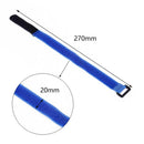 Reusable Hook & Loop Magic Tape Wire Cord Cable Tie Holder Bundled with Buckle