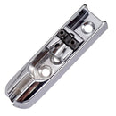 A Set of 4PCS Single Individual Bridge w/ Screws for 4 String Electric Bass Guitar Accessories Silver