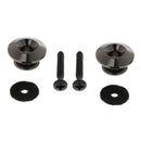 2pcs Metal Straplocks Strap Lock Button for Electric Acoustic Guitar Bass Replacements