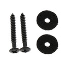 2pcs Metal Straplocks Strap Lock Button for Electric Acoustic Guitar Bass Replacements