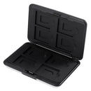 16Slots Aluminum Case for Micro SD TF Memory Card Storage Anti-shock Holder Silver