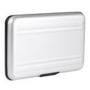 16Slots Aluminum Case for Micro SD TF Memory Card Storage Anti-shock Holder Silver