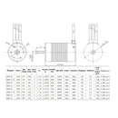 3300KV Waterproof Motor Brushless 4P 5mm High Torque for 1/10 Scale Car Accs