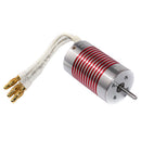 3100KV Slot Waterproof Brushless Motor Shaft 3.175mm 4Pole for 1/12 1/14 RC Buggy