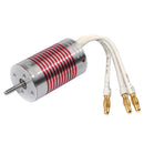 3100KV Slot Waterproof Brushless Motor Shaft 3.175mm 4Pole for 1/12 1/14 RC Buggy