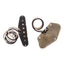 Alnico V Guitar Bridge Neck Set Magnetic Pickup for Fender Telecaster Parts