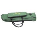 Trumpet Soft Case Gig Bag Padded Water Resistant 600D Oxford Cloth Green
