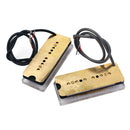 Clear Alnico V Humbucker Pickup Kit Screw Foam Cushion for Electric Guitar