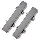 2Pcs 5 String Pickup Covers Closed Seal Type for JB Bass Electric Guitar New