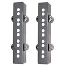 2Pcs 5 String Pickup Covers Open Type for Jazz JB Bass Electric Guitar New