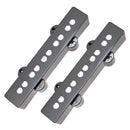 2Pcs 5 String Pickup Covers Open Type for Jazz JB Bass Electric Guitar New