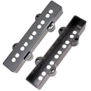 2Pcs 5 String Pickup Covers Open Type for Jazz JB Bass Electric Guitar New