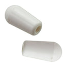 White Plastic 3 Way Toggle Switches Knobs Tip Buttons for ST SQ Electric Guitar