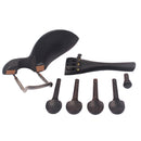 Chin rest with Pegs Tailpiece Endpin Tail Gut Clamp forl 4/4 Violin Parts