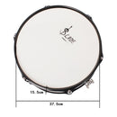 14inch Snare Drum with Drumstick Strap Kids Music Learning Toys Gift Performance Percussion Instrument Black
