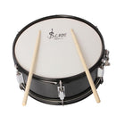 14inch Snare Drum with Drumstick Strap Kids Music Learning Toys Gift Performance Percussion Instrument Black